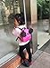 Fvstar Baby Safety Backpack Kids Anti Lost Harness Bag with Leash and Adjustable Belts for 1-3 Years Kids (7.9 x 7.9 x 2.8 inch, Pink)