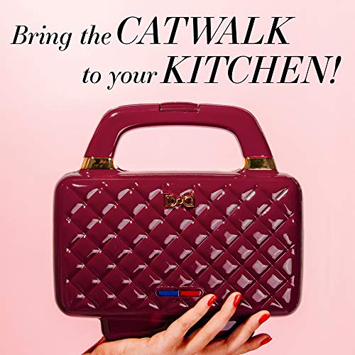 image for Dash DKCS100ML Kitchen Couture Compact Panini Press + Electric Sandwic