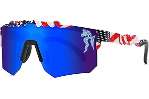 RICONE Two Sizes Cycling Sunglasses Polarized UV400 for Adults Youth Boys Girls Men Women Baseball Sports Glasses Outdoor