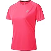 FILAROLA Short Sleeve Workout Tops for Women, UPF 50+ Athletic T-Shirts for Running Hiking, Breathable Quick-Dry Workout Tee