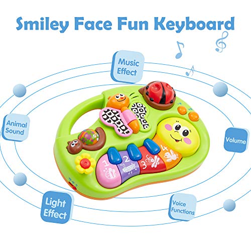 ANIKI TOYS Musical Toy for 6 to 12 Months Newborn Baby Boys Girls and Toddler, Early Education