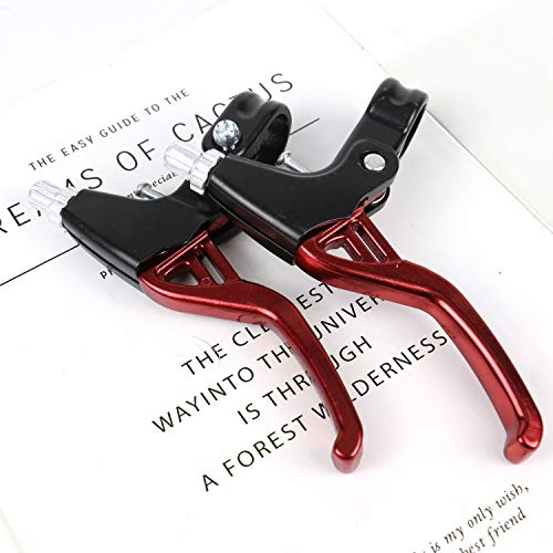 Monrocco 2 Pcs Brake Handle of Mountain Bike Folding Bicycle Speed Change Racing Car Brake Handle of All Aluminium Alloy Brake - Thumbnail 4