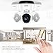 FREDI Wireless 1080P Ip Baby Camera WiFi Home Security Surveillance Camera for Baby/Elder/ Pet/Nanny Monitor, Pan/Tilt, Two-Way Audio & Night Vision