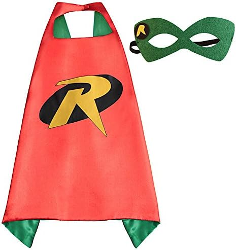 Kids Superhero Capes and Masks set Kids Halloween Dress Up Party Costumes