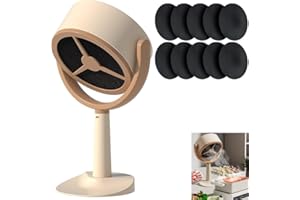 VYOFLA Portable Smoke Purifier, Portable Kitchen Exhaust Fan, Desktop Range Hoods, Removable and Washable Exhaust Fan,Suitable for Indoor Barbecues, Fondue and RV Kitchen (Charging)