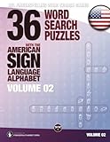 Fingerspelling Word Search Games - 36 Word Search Puzzles with the American Sign Language Alphabet: Volume 02