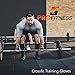 ProFitness Cross Training Gloves with Wrist Support (Black, Large)