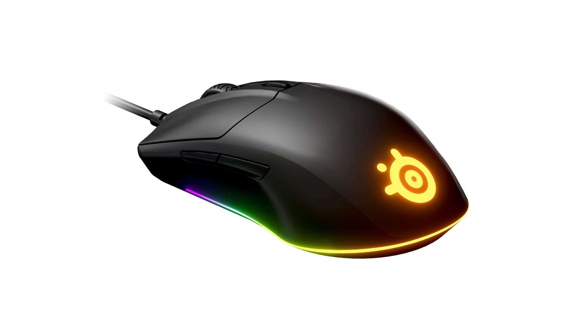 SteelSeries Rival 3 - Gaming Mouse - 8,500 CPI TrueMove Core Optical Sensor - 6 Programmable Buttons - Split Trigger Buttons