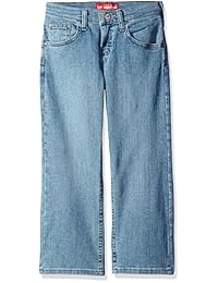 Pantalones de mezclilla Lee para niños, selección de calidad superior, de ajuste regular, bota de corte recto.