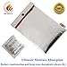 11” x 7” Fireproof Bag for Cash, Passports, Document, Jewelry, Photos, Money, Valuables – No Itchy Fiberglass , Fire Resistant Storage/Bags, Waterproof Safe Pouch - BONUS Silica Gel Packet