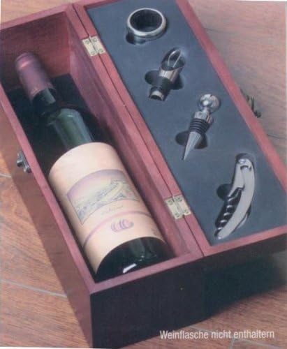 Compra Cata de vinos de madera caja de vino sacacorchos abrebotellas en Amazon.es