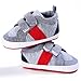 Amiley Baby Shoes Boy Girl Newborn Crib Soft Sole Shoe velcro Sneakers (Inches:5.1