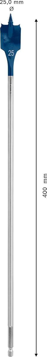 Bosch EXPERT Self Cut Speed Spade Drill Bit 25 x 400 mm view 3