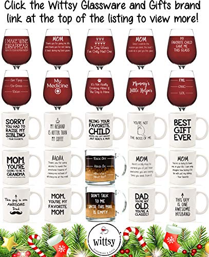 Thank You For Giving Me Life Funny Mom Mug - Best Christmas Gifts for Mom, Women - Unique Xmas Gift Idea for Her from Daughter or Son - Cool Gag Birthday Present for a Mother - Fun Novelty Coffee Cup
