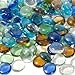 Crafters Square Mixed-Color Glass Accent Gems, 2-14-oz. Bags