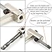 Adjustable Circle Hole Saw, Ankoow Carbon Steel Alloy 40mm-300mm Woodworking Hole Saw Cutter with Cordless Drill Bit for Wood Plaster Board Plastic
