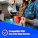 VitaCup Genius Keto Ground Coffee with MCT Oil, Turmeric, & Vitamins B1, B5, B6, B9, B12, D3 for Energy & Focus, Drip Coffee Brewers and French Press, 12 Ounces