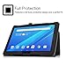 Fintie Case for Lenovo Tab 4 10 10.1 Inch Tablet, Premium PU Leather Folio Stand Cover with Auto Sleep/Wake, Black