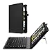 Fintie Verizon Ellipsis 10 HD 2017 Keyboard Case - Slim Fit PU Leather Stand Cover with [All-ABS Hard Material] [Long Life Battery] Removable Wireless Bluetooth Keyboard, Black
