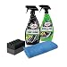 Turtle Wax 50837 Tire Shine & Wheel Cleaner Kit with Applicator & Microfiber Towel, 46. Fluid_Ounces