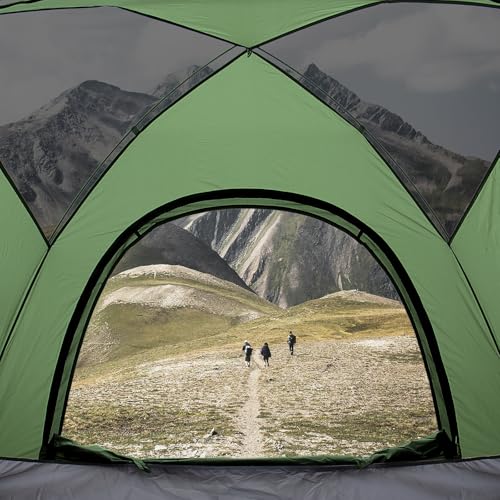 JAICOM Camping Tent, Ultralight 3-4 Seasons Tent, Anti UV and Waterproof, Double Door Ventilation, Easy to Install, Ideal for Camping, Backpacking, Holiday Activities and Families