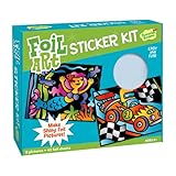 Peaceable Kingdom Sticker Crafts Make My Own Foil Art Sticker Pictures Kit for Kids