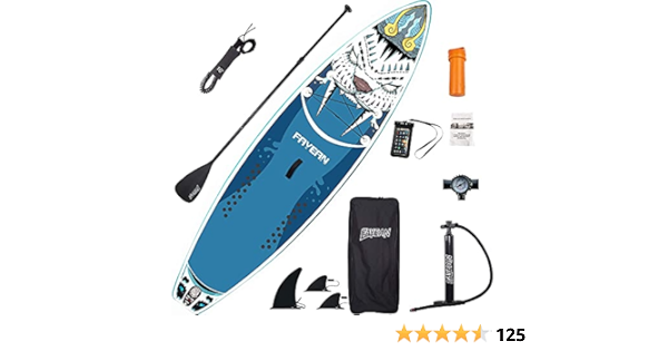 Tabla de Paddle Surf Hinchable 320 x 84 x 15cm Tabla de Stand ...