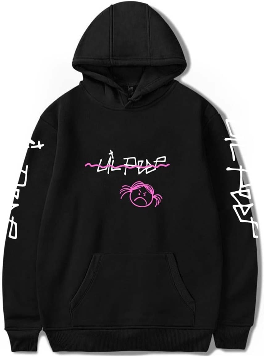 Unisex Hip Pop Weep Hoodie Cool Hip Pop Pullover Street Fashion Sweatshirt for Men Women Teen