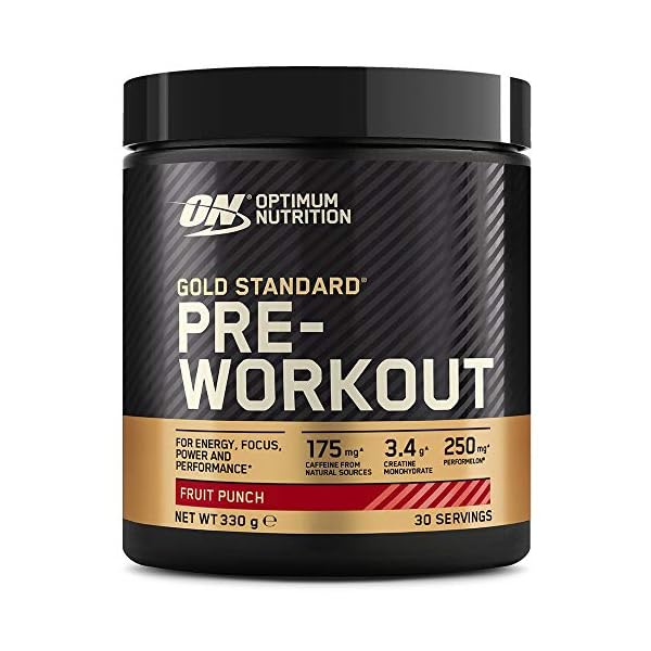 Optimum-Nutrition-Gold-Standard-Pre-Workout-Powder-Energy-Drink-with-Creatine-Monohydrate-Beta-Alanine-Caffeine-and-Vitamin-B-Complex-Fruit-Punch-30-Servings-330-g-Packaging-May-Vary Optimum Nutrition Gold Standard Pre Workout Powder, Energy Drink with Creatine Monohydrate, Beta Alanine, Caffeine and…