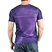 DC Comics Mens Joker Sublimated Costume T-Shirt (X-Large) Purple