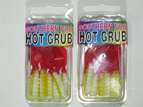 Southern Pro Hot Grubs ( 2 packs 8 ct each) HG02