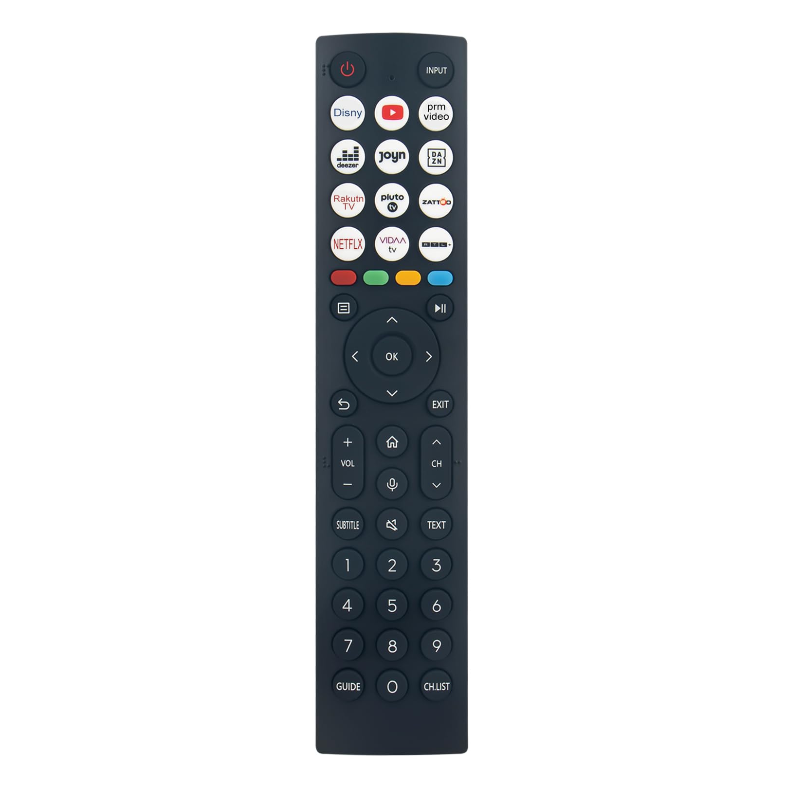 ALLIMITY ERF2M36H(0011) Voice Remote Control Replacement fit for Hisense QLED 4K TV 43E7K 50E7K 55E7K 65E7K 75E7K 43E7KQ 50E7KQ 55E7KQ 65E7KQ 75E7KQ 55E7KQ 65E7KQ 75E7KQ-pro 55E7KQ-pro 65E7KQ