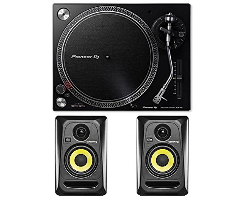 Pioneer PLX-500 + 2x KRK ROKIT 4 G3