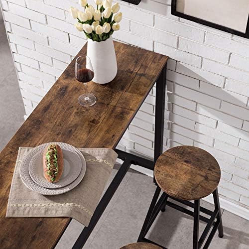 Sturdy bar desk set in a modern style, priced at $129.99.