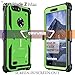 COVRWARE [Aegis Series] case Compatible with ZTE Blade Z Max (Z982) / Sequoia, with Built-in [Screen Protector] Heavy Duty Full-Body Rugged Holster Armor Case [Belt Swivel Clip][Kickstand], Green