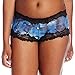 Lunaire Women's Plus Size Barbados Shadow Stripe Boyshort