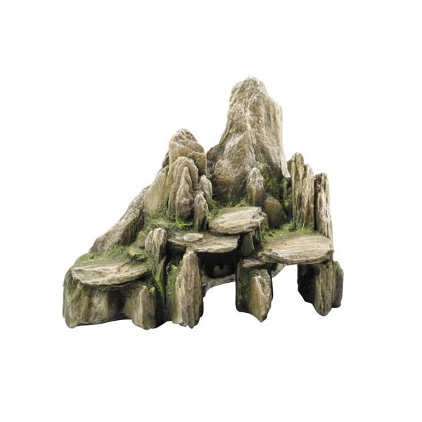 Europet Bernina 234-104576 Decor-Stein Slate 25.5 x 15.5 x 20 cm Farbe: Moos