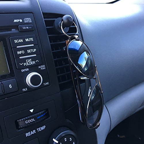 3-pak air vent sunglass holder hanger for car