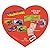Peaceable Kingdom / Valentine Heart Pack Monster Cars Valentine Cards & Stickers