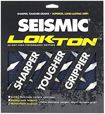Seismic Lokton 36 Grit Metal Plate Longboard Griptape