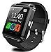 U8 Bluetooth Smart Watch Smart WristWatch with Remote Camera Pedometer Anti-lost Sleep Monitoring For Android IOS System (black)