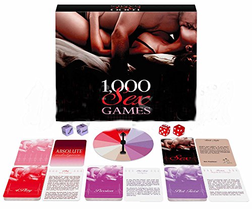 1,000 SEX GAMES Couples Foreplay Fun Board Card Game Dice For Him and Her 1000