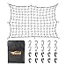 Towever 3'x4' Bungee Cargo Net Long Stretches to 6'x8' 8cm x 8cm Mesh Net Small Large Cargo Loads Tighter for Rooftop Cargo Carrier