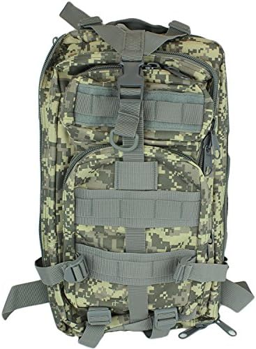 Military Style Tactical Backpack 3P 25 Liter Capacity (Digital)