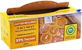11" x 100' Mega Roll & Cutter Box Vacuum Sealer Bags Roll (No More Scissors) 4 mil 100 Foot OutOfAir, 33% Thicker, BPA Free, FDA Approved, Sous Vide, Commercial Grade, Works with FoodSaver Sealers