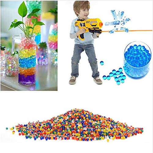 5 Bag Orbeez Soft Crystal Paintball Bullets Long Water Beads Growth Balls Children Gun Airsoft Pistol Parts