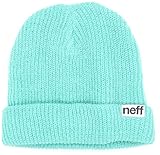neff Men's Fold Beanie, Teal, One Size