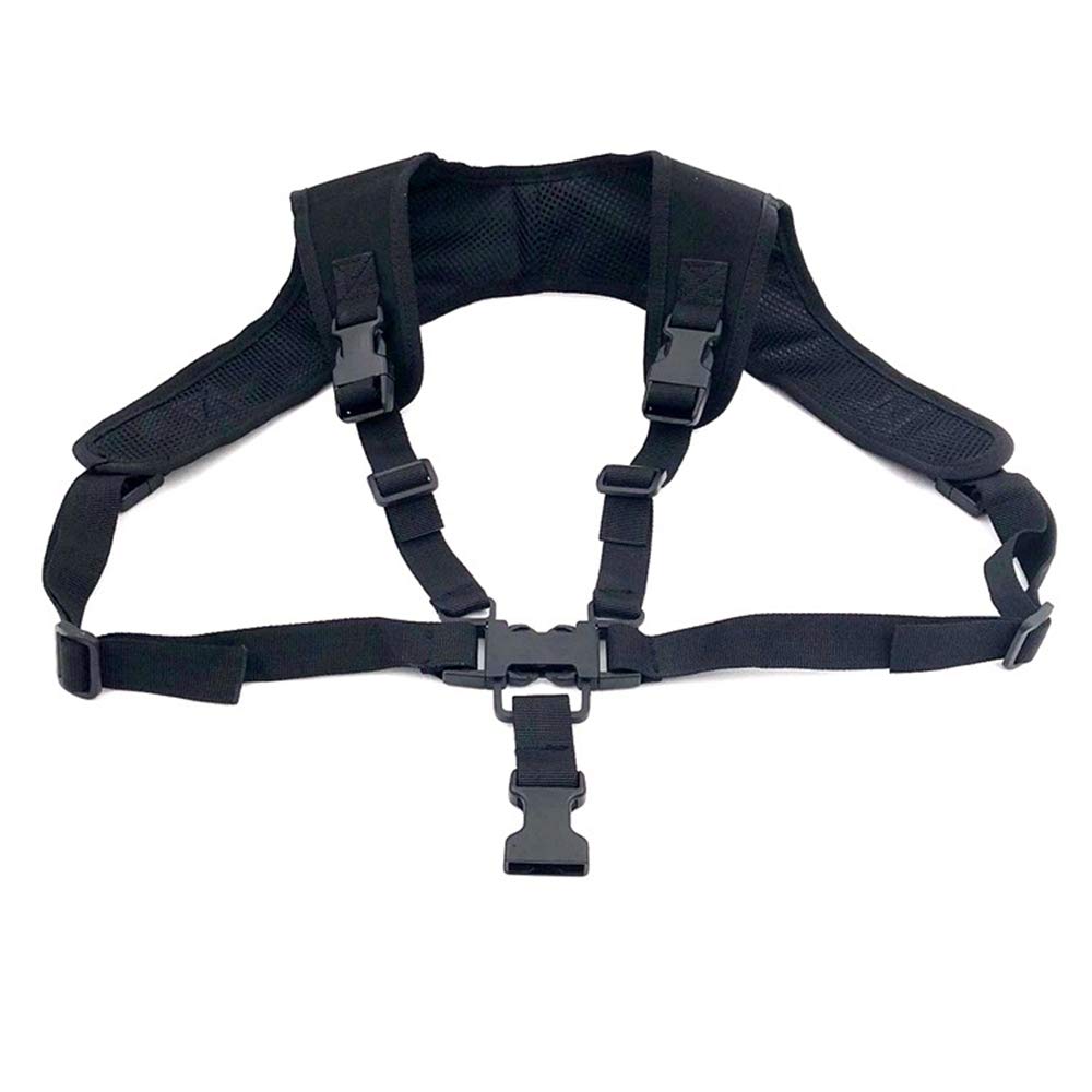 Tactical Molle Rifle Belt Strap P90 Shoulder Gun Rope Adjustable Style Gun Outdoor Activities Belt Strap Hunting Accessories (black)