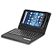 MoKo Keyboard Case for Fire 2015 7 inch - Wireless Bluetooth Keyboard Cover for Amazon Fire Tablet (7 inch Display - Previous 5th Generation, 2015 Release Only), BLACK