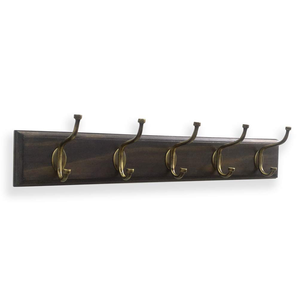 Best Coat Rack Brass Antique